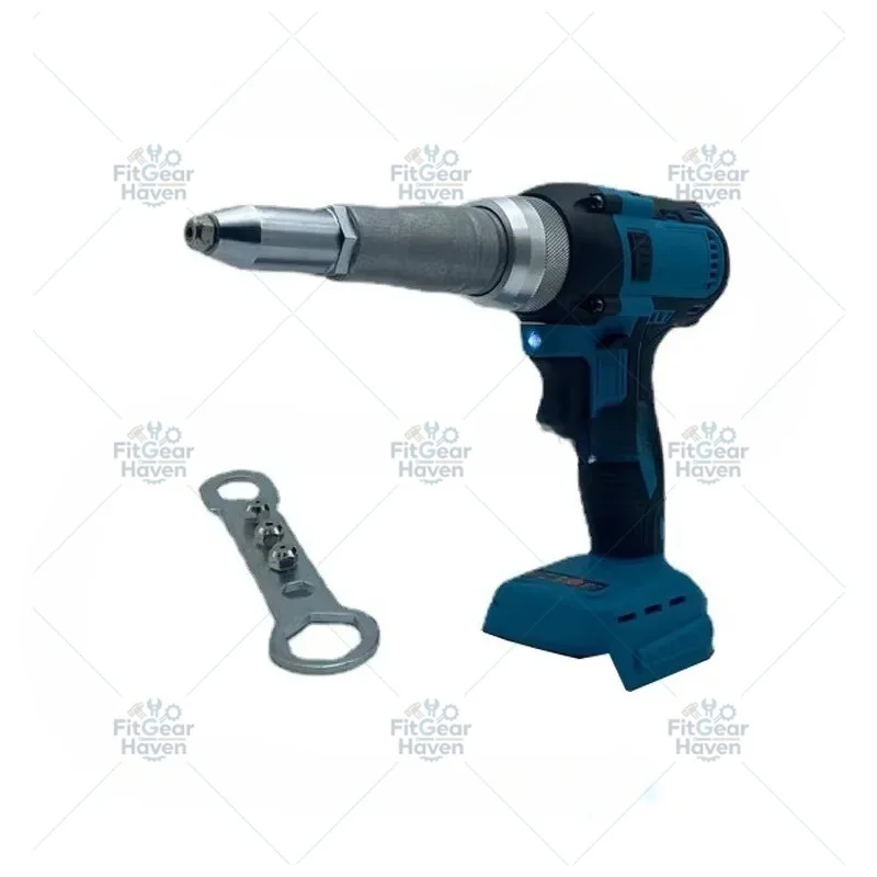 Cordless Brushless Riveter Gun Compatible with 18V Battery, 2.4-4.8mm Riveting Tool (No Battery)