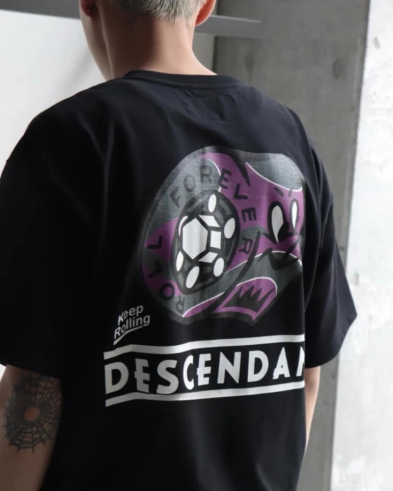 

DESCENDANT CACHALOT Dcdt Loose Crew Neck Couple Printed Short Sleeve T-Shirt 25SS