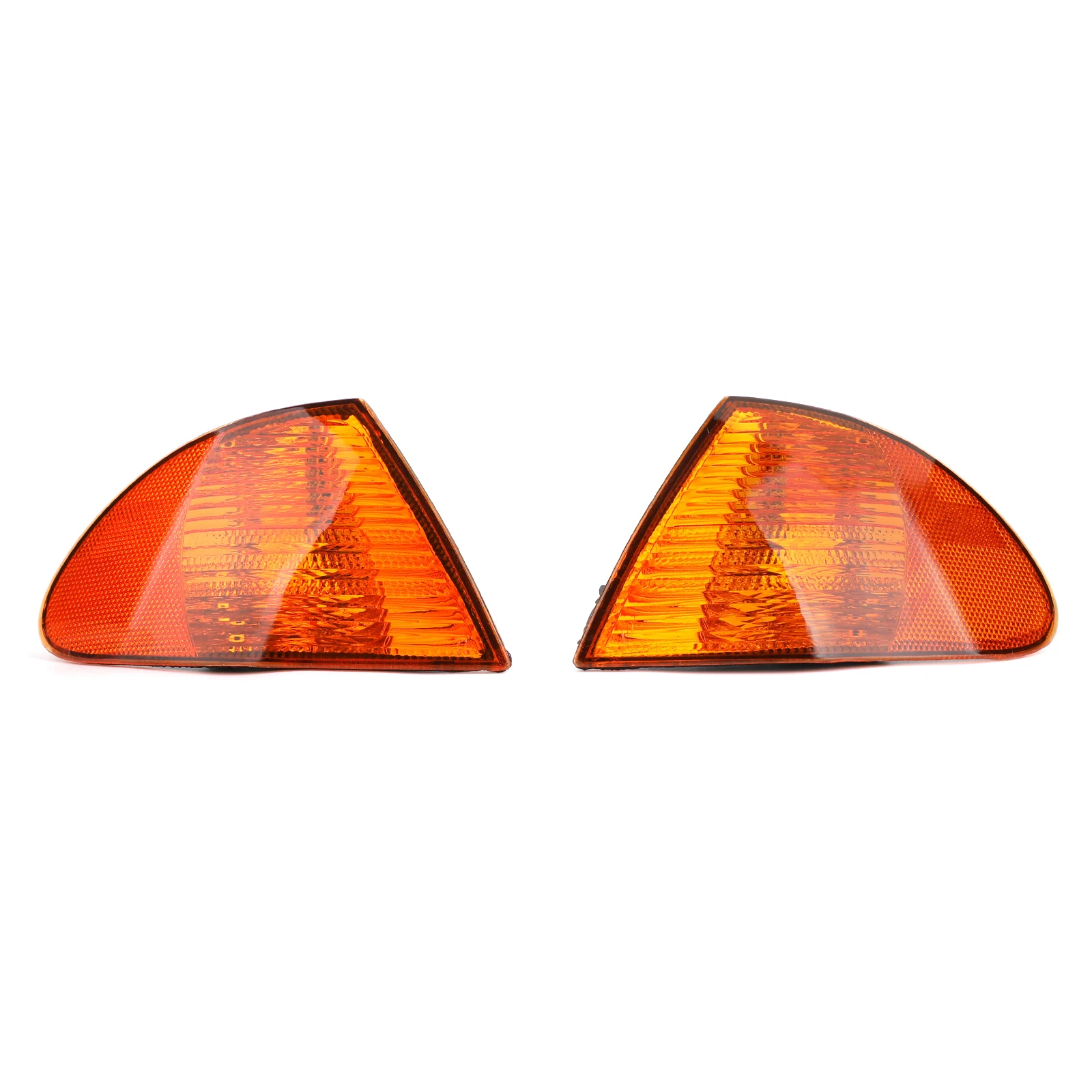 Pair Amber Corner Side Light For BMW 3 Series E46 98-01 Sedan 63136902766 - Image 2