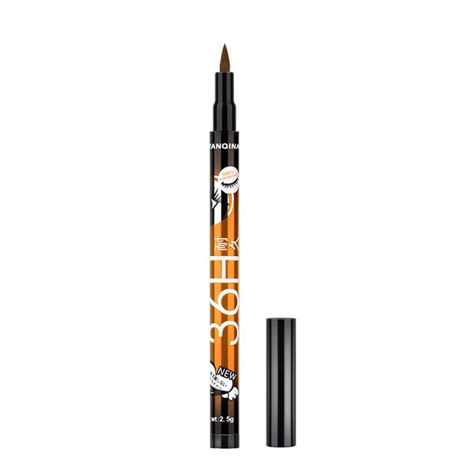 Colored Eyeliner Pencil Retractable Waterproof Liquid Liner Quick Smooth Long Smudge-proof Creamy Pen Eye Lasting Dry Eyeli E2Q1