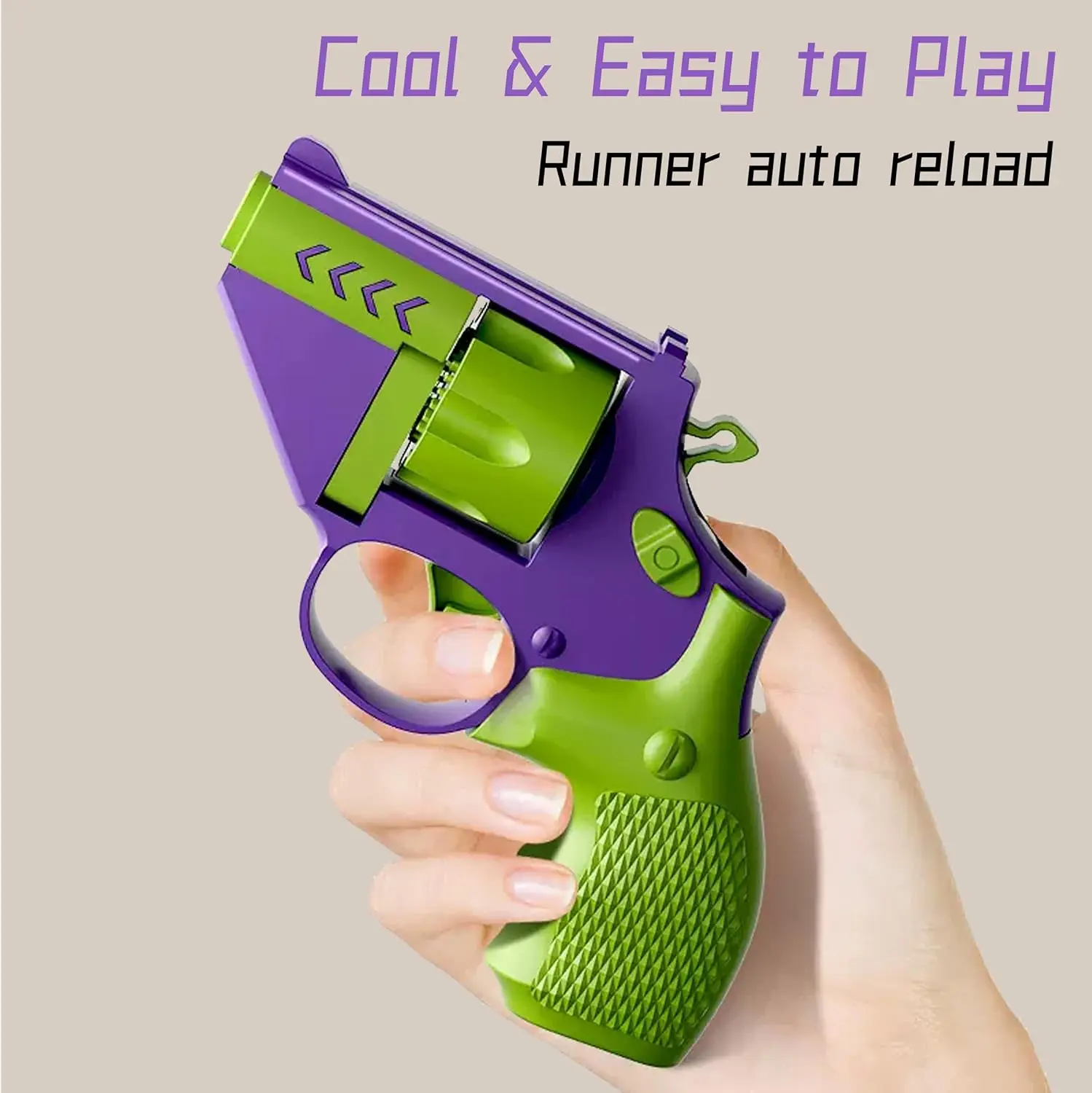 Fidget Toys Pistol 3D Printed Mini 1911 Fidget Blaster Toys Stress Relief Toys For Adults Rotatable Design For ADHD Kids Gift