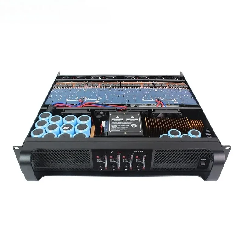 4 Channels 1000 Watt Amplifier Board DS-10Q 10 Capacitor High End Tube Amplifiers
