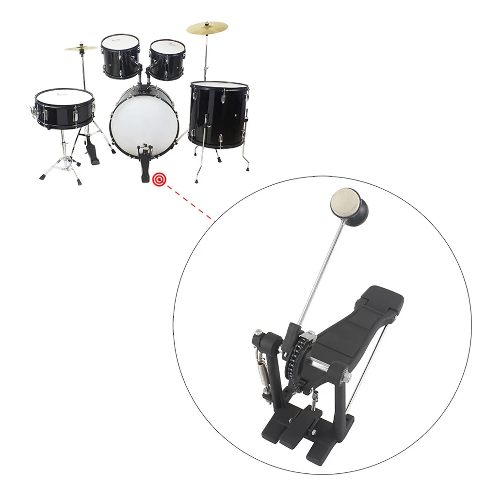 

Premium Drum Pedal Beater Replacement for Bass Drum Felt Stainless Steel Accessories Percussion Instrument Parts