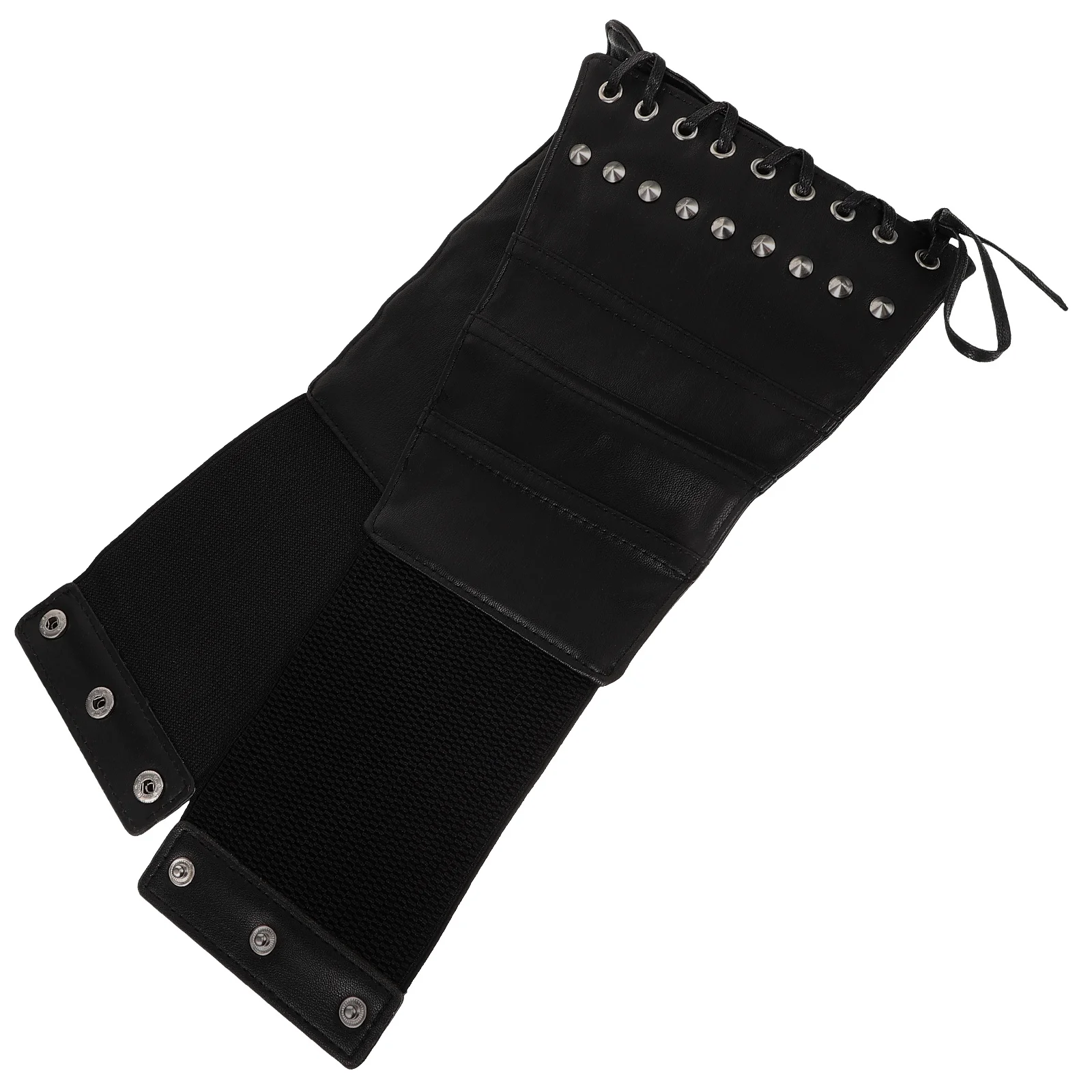 حزام خصر مرن عريض، حزام خصر صناعي ملفوف للنساء، فستان مريح، حزام خصر قابل للتمدد #6