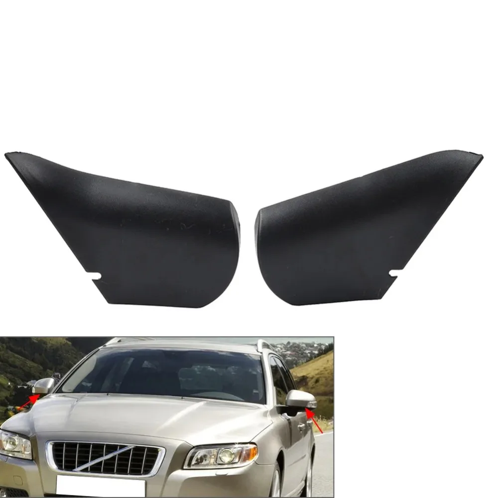 

1 Pair Car Exterior Mirrors Side Rearview Mirror Cover Cap ABS Left & Right For Volvo S80/L 2007-2016