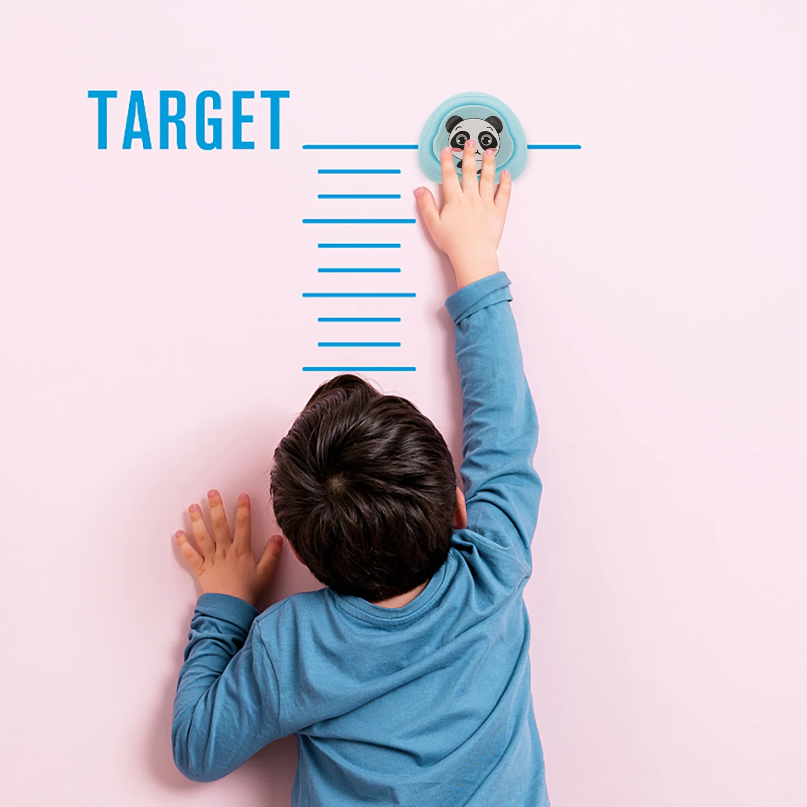 Incentivar el dispositivo de altura táctil, herramientas para padres e hijos para niños, equipo de salto Vertical de alto entrenamiento Abs