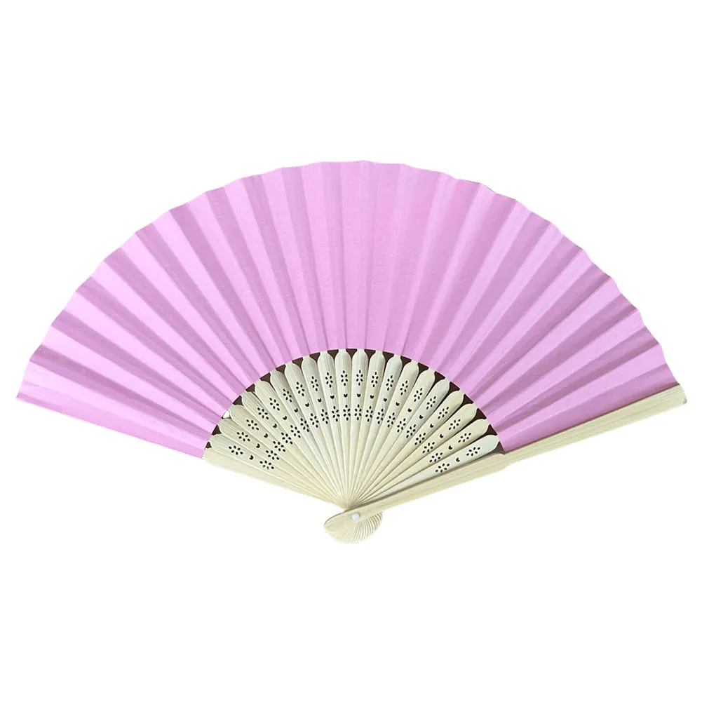 1/20/30Pcs White Foldable Paper Fan Portable Chinese Bamboo Fan Wedding Gifts for Guest Birthday Party Decoration Kids Painting