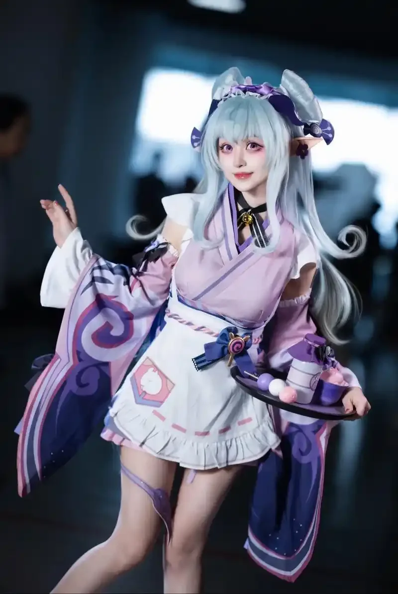 

Yumemizuki Mizuki Suits Game Genshin Impact Cosplay Performance Costume Anime Animation Show