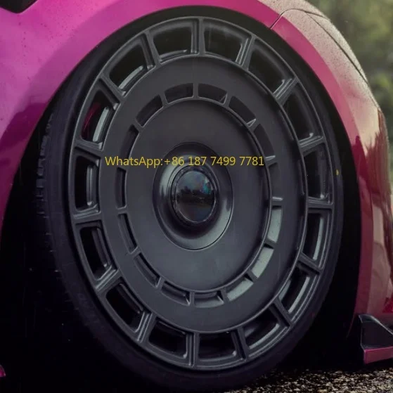 

Кованые легкосплавные диски на заказ, черные, с матовой полировкой, для внедорожников класса люкс, 20-24 дюйма