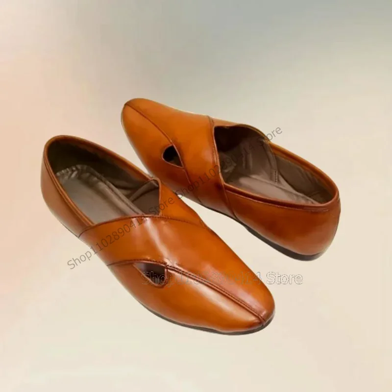 Рисунок 2 - Коричневые матовые кожаные пенни-лоферы