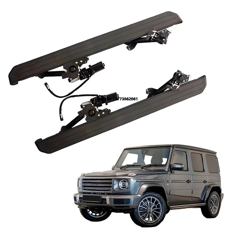 Anti-Pinch Waterproof Automatic Rotating Electric Power Side Step Running Board for G500 2019-2025