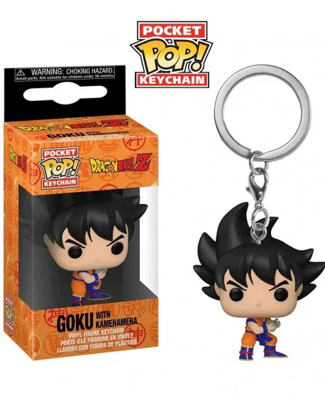 Pocket Pop keychain Goku With Kamehameha Dragon Ball Z Funko