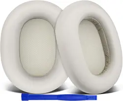 Skórzane zamienne Earpads do WH-1000XM5 Sony (wh1000 xm5) słuchawki z redukcją hałasu, wkładki do uszu poduszki z izolacja akustyczna