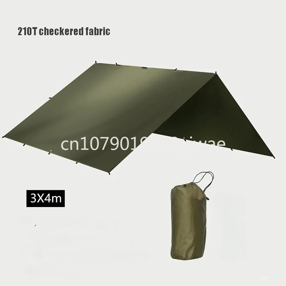 Outdoor hiking backpack, tarpaulin tent, ultra light garden , tarpaulin , waterproof camping, UV protection