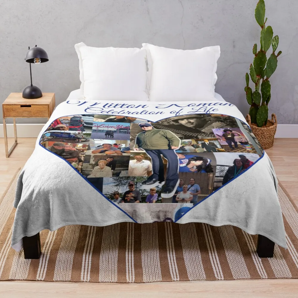 

Celebration of Life Trad Throw Blanket Year Round Soft Comfortable Blanket for Home