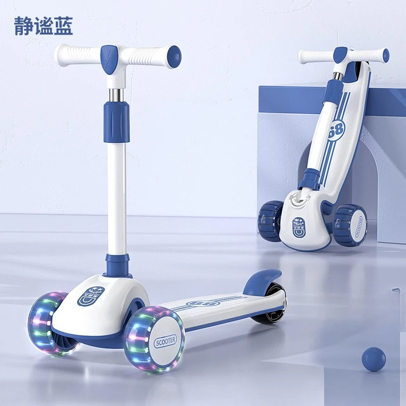 Scooter crianças 1 a 3 a 6 a 12 anos de idade menino menina criança bebê scooter de pedal