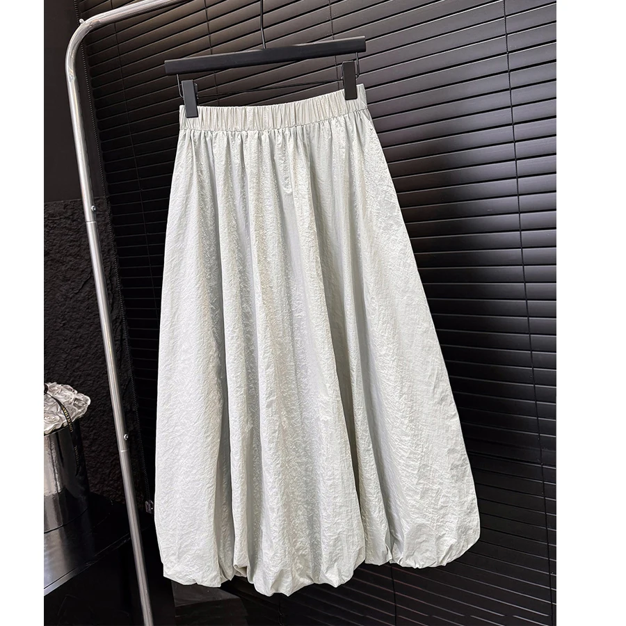 

2025 New Arrival Women Summer Long Skirts High Waist A-Line Skirts Faldas Femme Streetwear