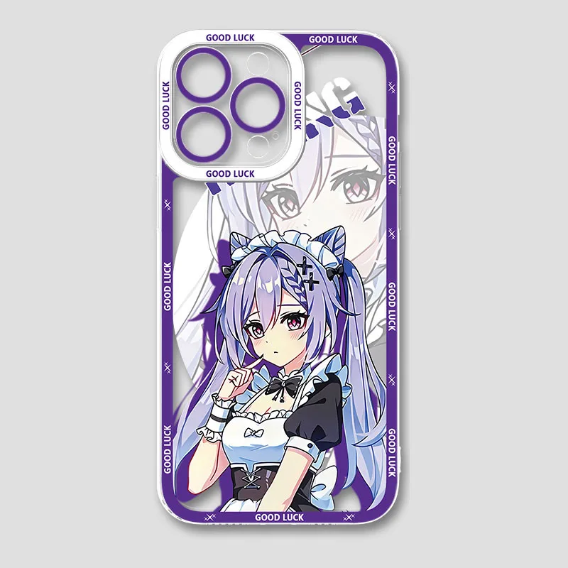 Case For Xiaomi Redmi Note 14 12 11 13 Pro Plus 4G 5G 12S 11S 10S 10 9 9S 12C 13C 14C A3 A4 Game Genshin Impact Furina Back Etui - view 3