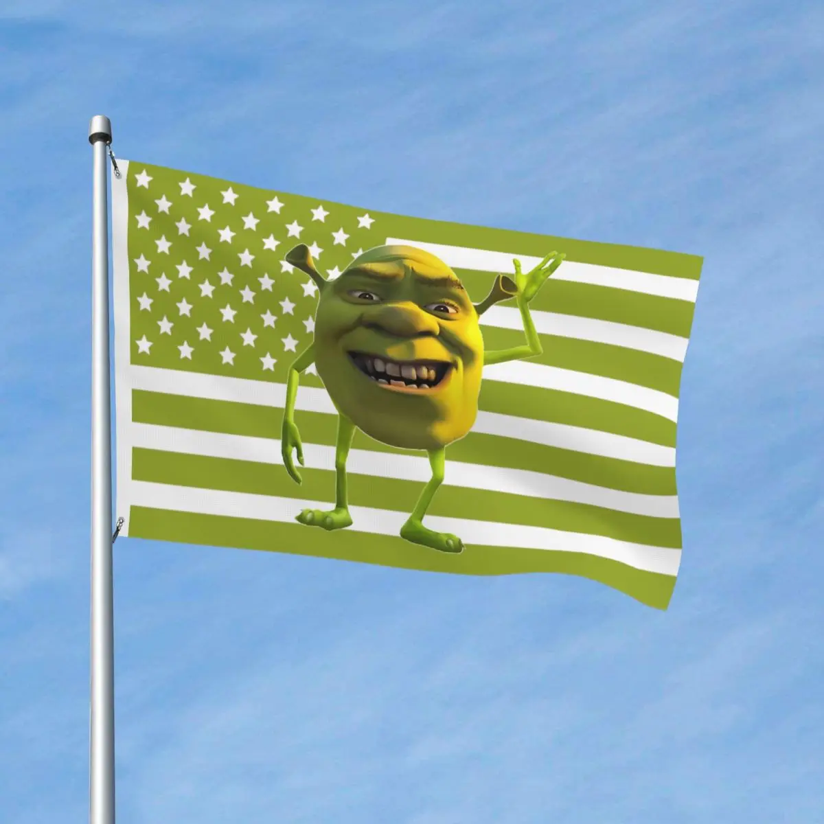 Funny Shreks Flag Outdoor Banner Polyester Decoration Durable 2x3 3x5 4x6 FT Flags