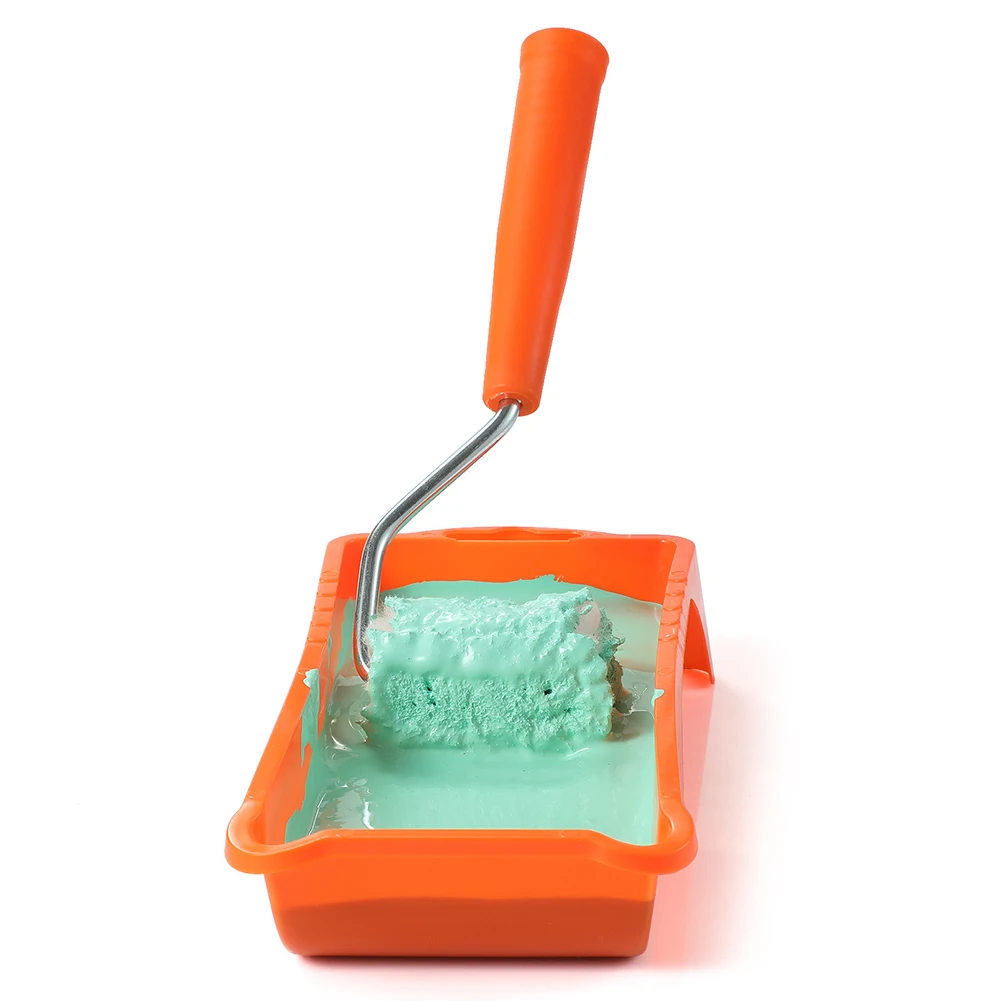 1 مجموعة 2In مجموعة رولة دهانات صغيرة عالية الكثافة رغوة بكرة طلاء صينية طلاء بطانة أدوات الديكور لوازم اللوحة المنزلية الأجهزة #6