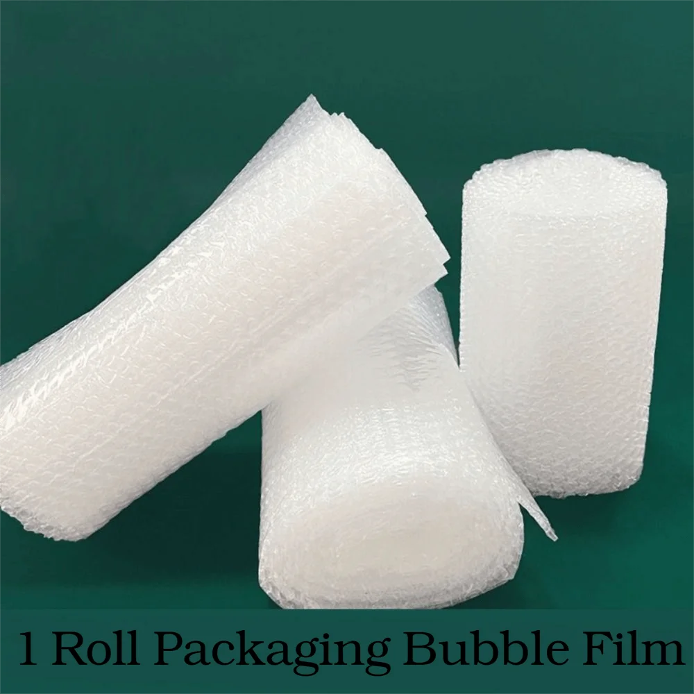 Shockproof Foam Packaging Vibration Protection Double Layer Packaging Bubble Film Padding Bubble Cushioning Wrap Office Use