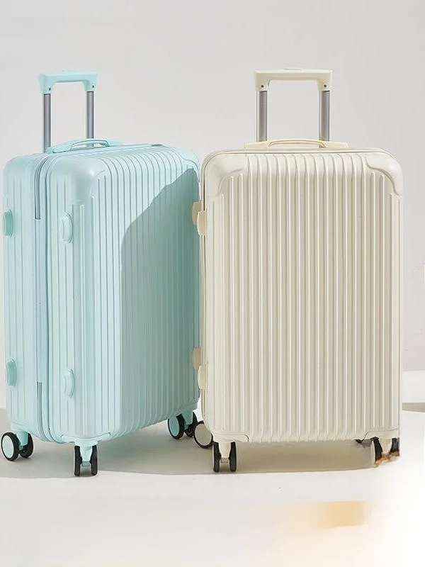 high-aesthetic-20-inch-24-inch-new-dry-travel-suitcase-password-luggage-large-capacity-plain-lake-leather-bag-fashionable-lei