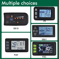 UART2 Electric Bicycle Display LCD LED Display 24V/36V/48V/60V/72V  E Scooter LCD Panel Color Computer Cycling Speedometer