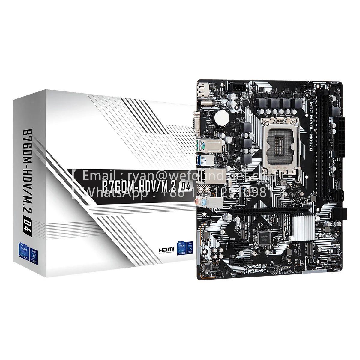 Für ASRock B760M-HDV M.2 D4