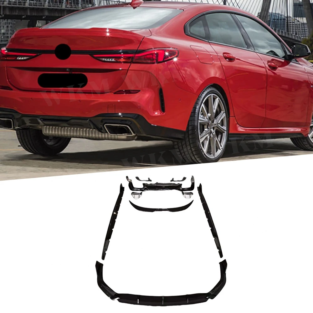 

Body Kits For BMW 2 Series F44 Sport 2021-2025 Front Lip Side Skirts Rear Spoiler Bumper Lip With Exhaust Tips Car Accessories