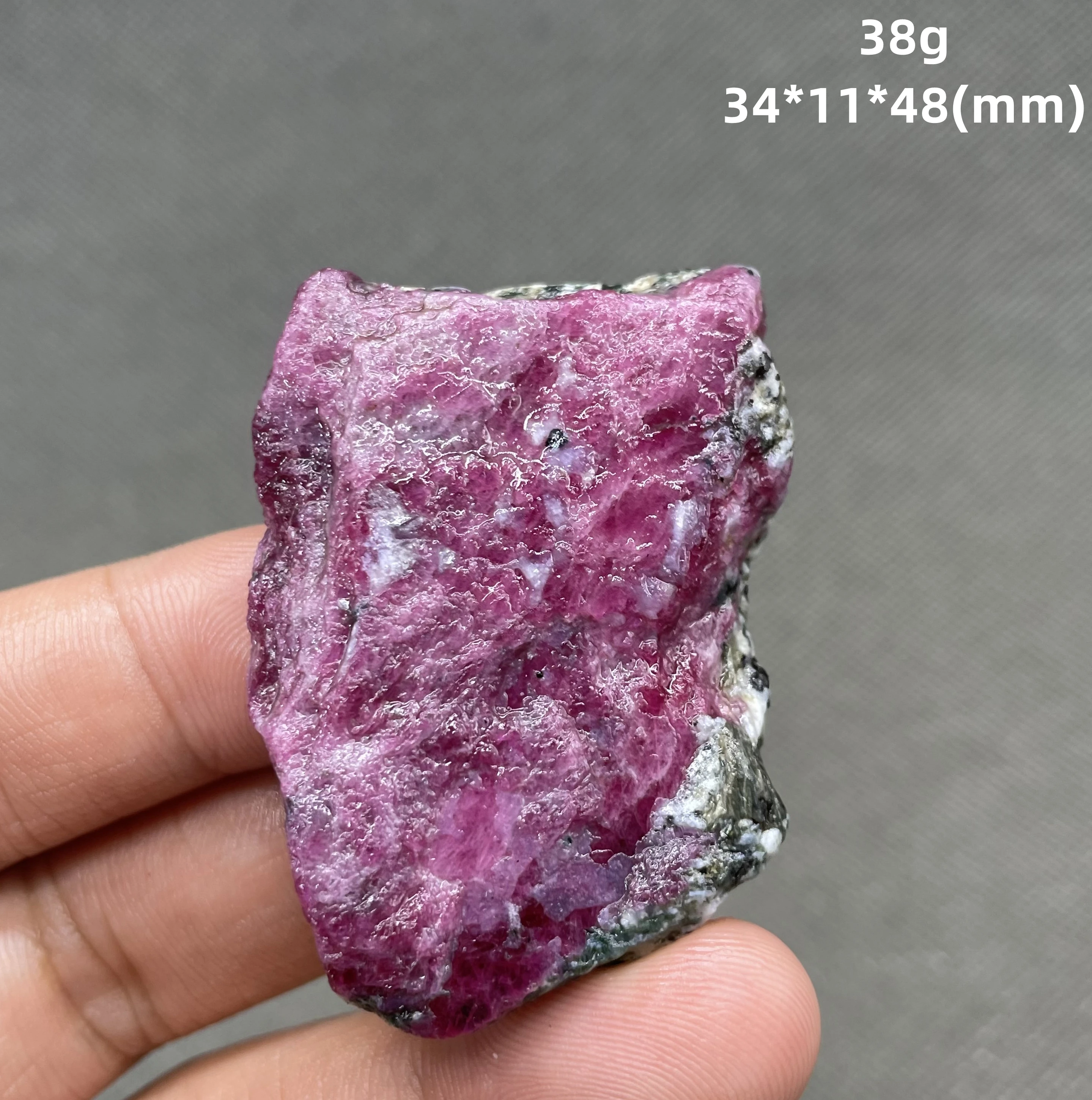 NEW! BEST! 100% natural Myanmar Fluorescent Ruby rough mineral stones and crystals healing crystals quartz