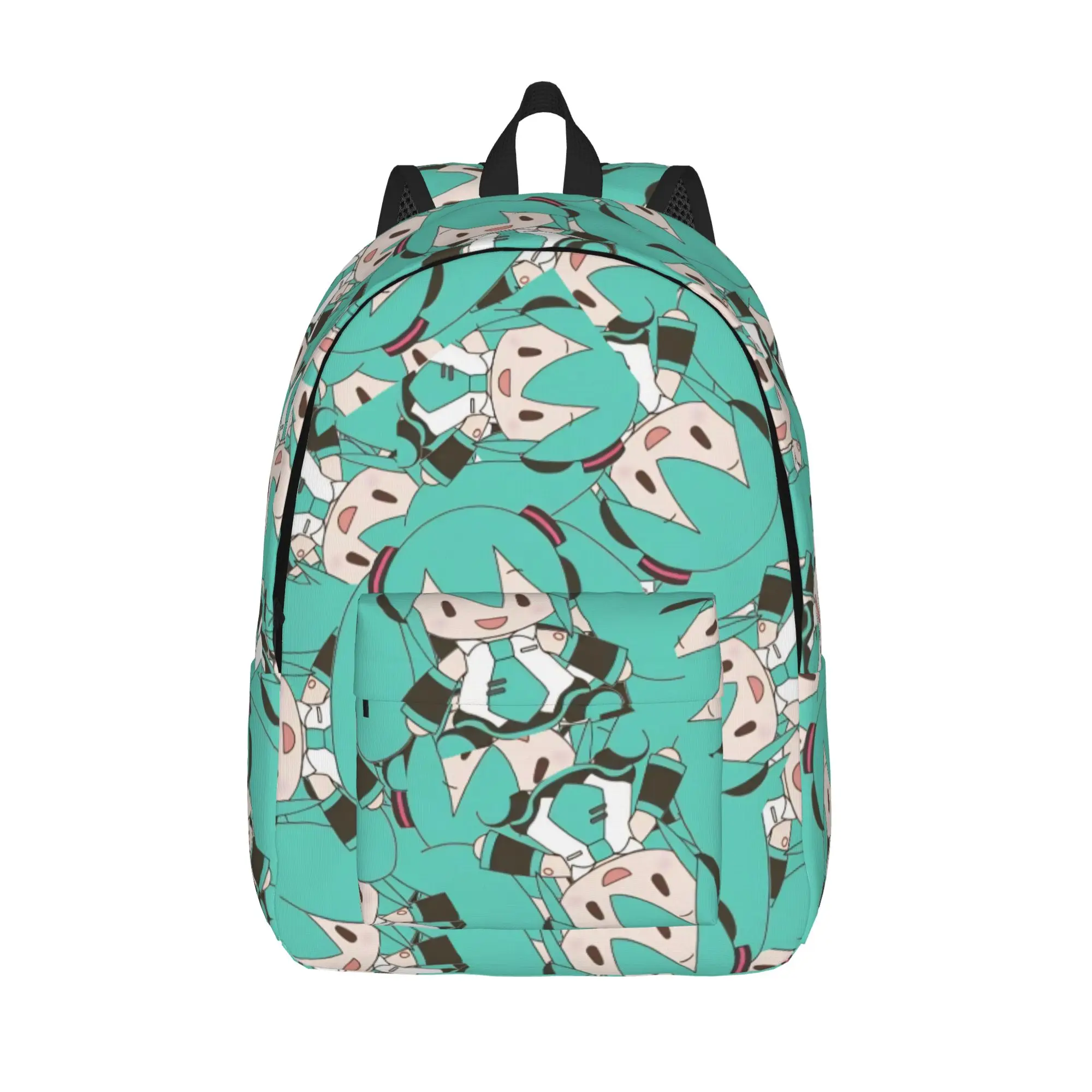 

Hatsune Miku singer music anime Backpack for Men Women Fashion High School Hiking Travel Daypack College Canvas Bags Sports