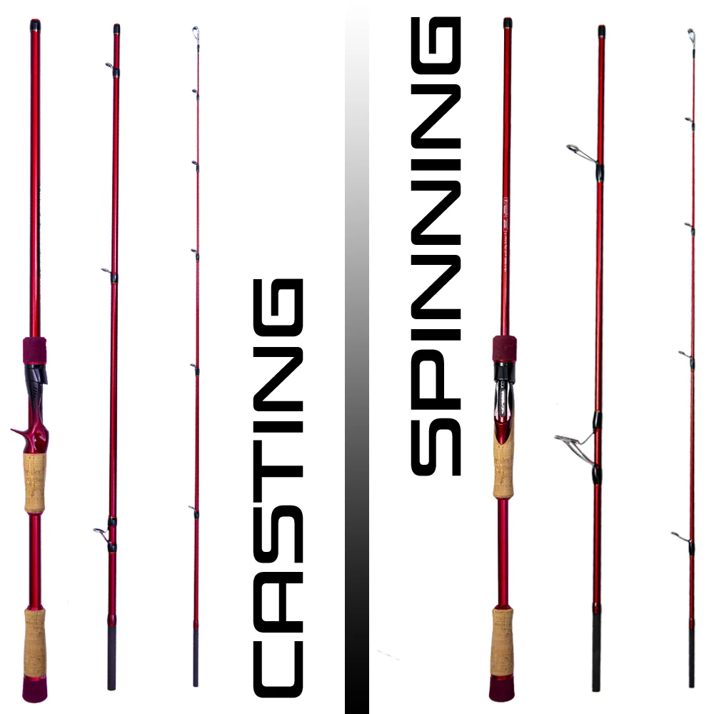 Fishing rod Udochka Hephaestus 165cm - 300cm Spinning/Casting Light Carbon