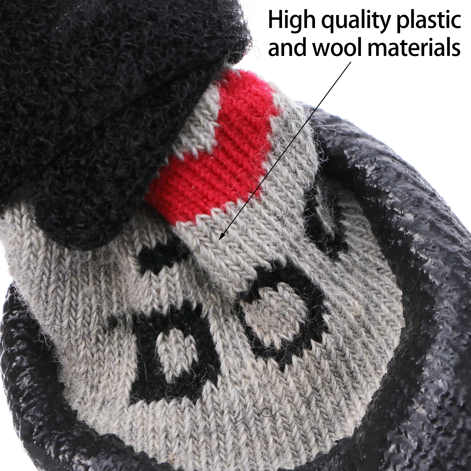 

4pcs Dog Anti Skid Boots Wool Socks Pet Paw Protectors Puppy Shoes Lightweight Comfortable Outdoor Safe Smooth Footwear