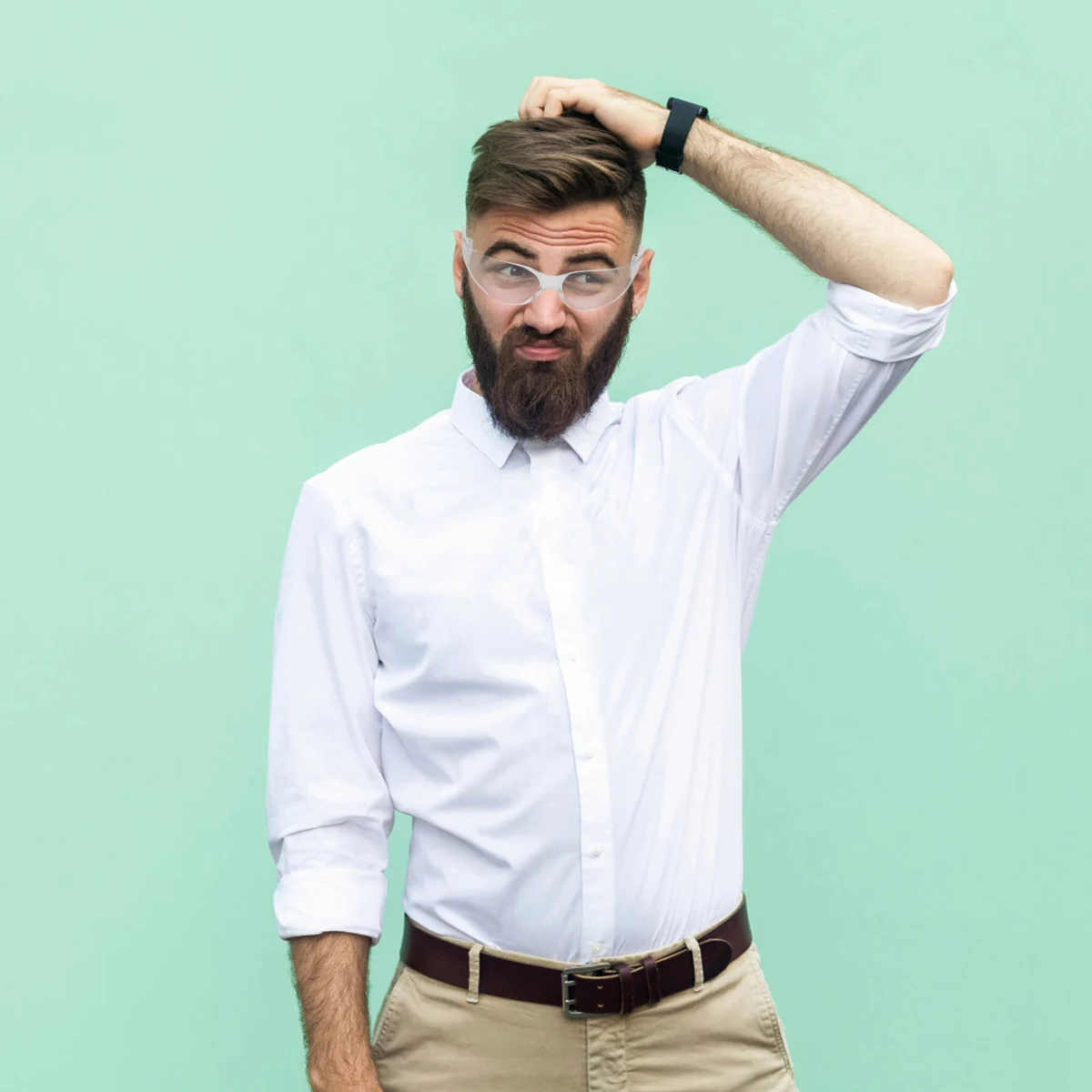 4Pcs Anti-Spittle Glasses Transparent Lens Eye Protective Glasses for Adults Dust Wind Protection Ergonomic Design Safety