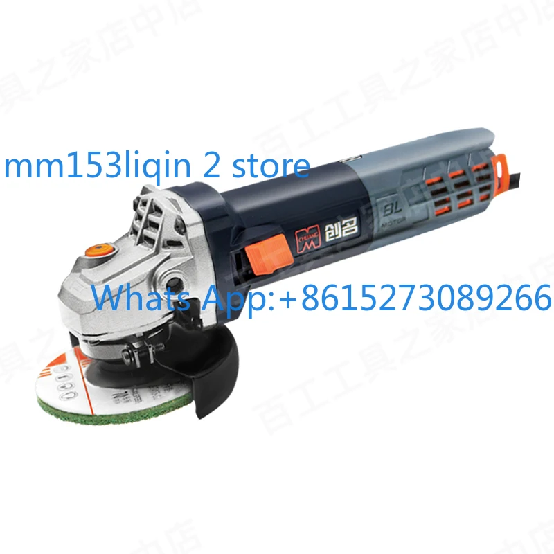 

Brushless Angle Grinder, Industrial Grade High Power Speed Regulation Hand Grinding Wheel Grinding, Polishing Machine