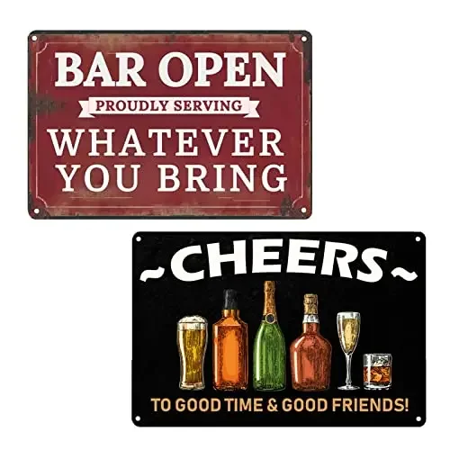 Funny Backyard Signs And Decor Outdoor Pool   Bar  Beer Sign Poop Deck  Welcome To Our   decor