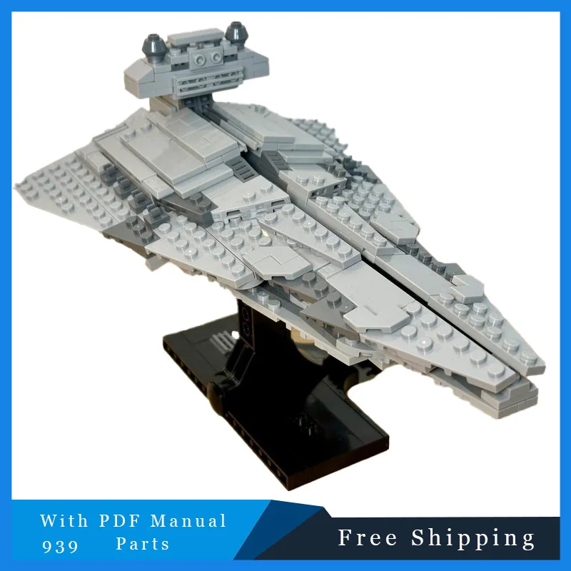 939 PCS MOC Star Battle Series Building Block Model Pesawat Luar Angkasa Sase Modular Mainan Edukasi Anak DIY Perakitan Hadiah Liburan