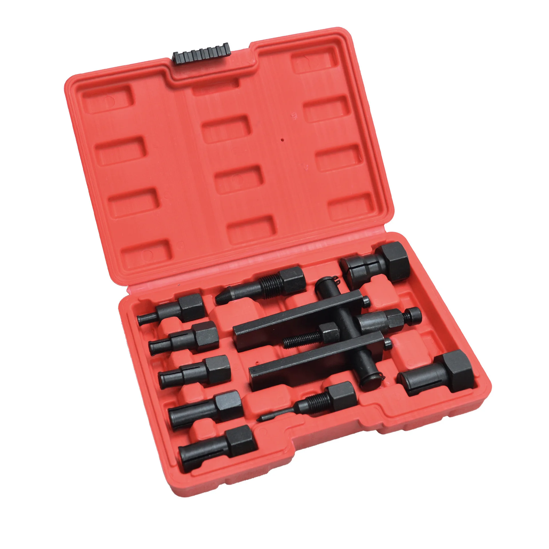 Motorcycle Inner Bearing Extractor 10PCS Tool Set for 8-25mm Blind Holes with 25-65mm Clamping Range Compact and Portable