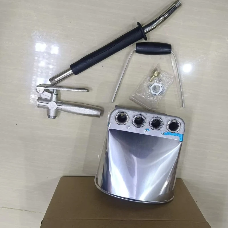 New electric wall decoration spray gun, cement plaster sprayer, gypsum hopper gun industrial painting pressure
