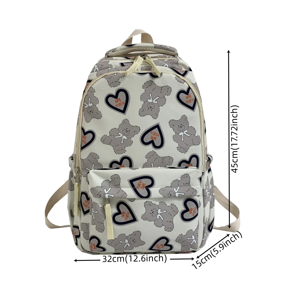Women Waterproof Nylon Backpack Fashion Female Shoulder Schoolbag Youth Vitality Style Multi-functional Travel Backpack