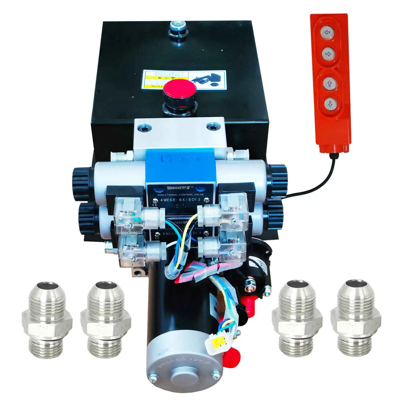 

DC1.2KW 2-Way Hydraulic Power Unit, 4-Spec Adjustable, Industrial HPU for Machinery/Agriculture/CNC