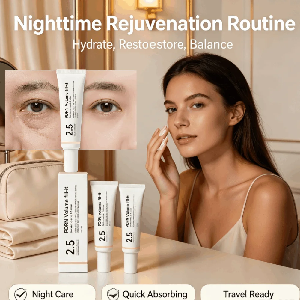 PDRN Volume Fill‑it Cream Lifting Firming Reduces Fine Lines Improve Skin Elasticity Smoothing Booster Facial Moisturizer Cream