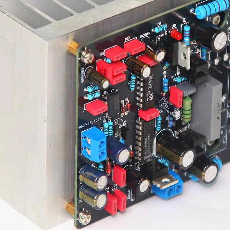 BAHOD UAD1000W Mono High Power Digital Amplifier Board Class D HiFi High Fidelity Audio Amplifier Board with Heat Sink