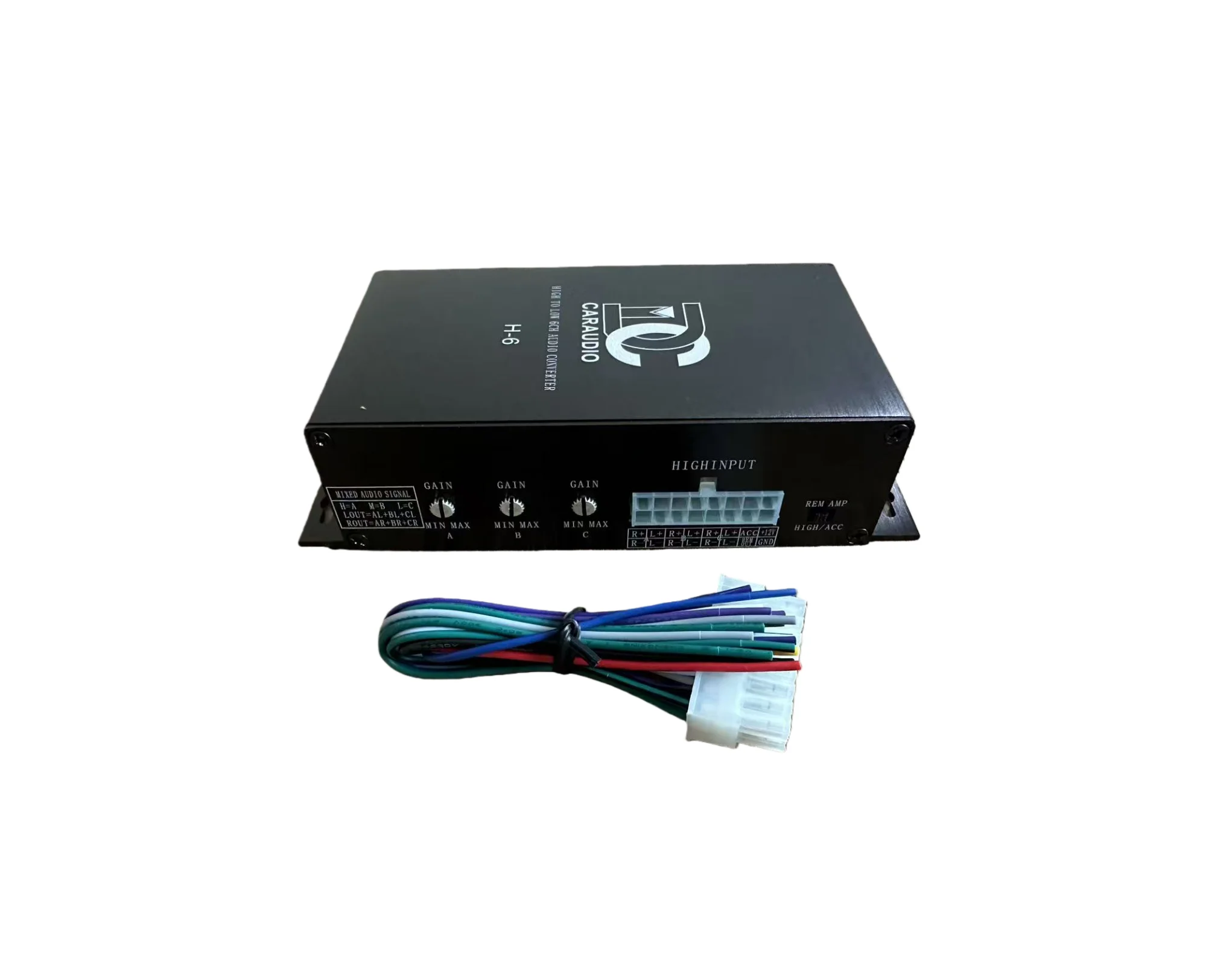 1pcs-high-quality-car-audio-subwoofer-amplifier-6-in-6-out-6-channel-6way-high-fidelity-active-high-turn-low-audio-converter-new