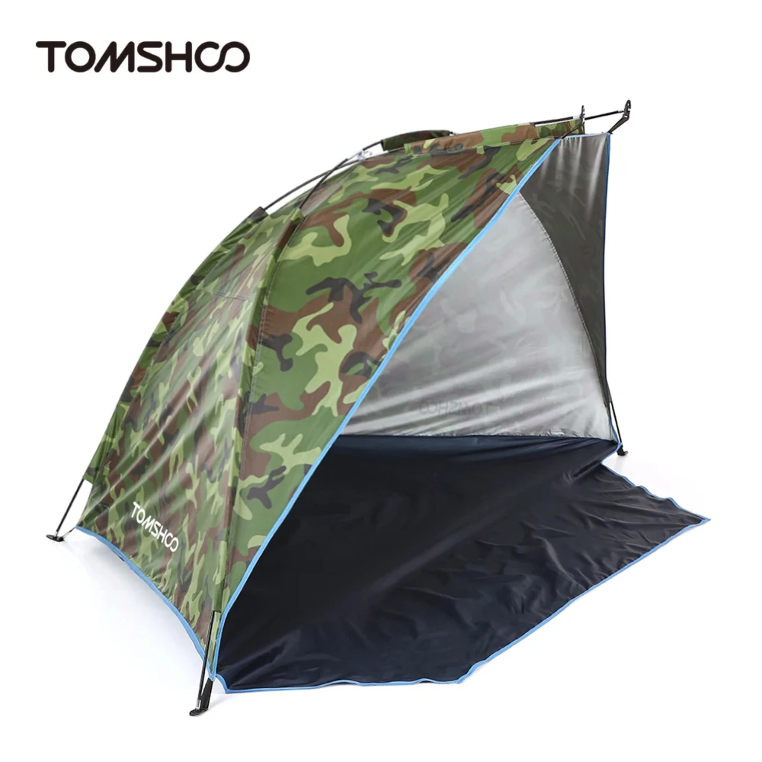 2 Persons Camping Tent  Outdoor Tent Anti UV Beach Tents Sun Shelters Awning Shade  Fishing Picnic Park Flame gun torch Butane