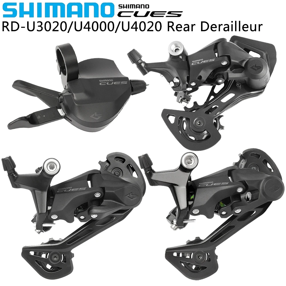 SHIMANO CUES U4000 U3020 U4020 9 Speed SL-U4000-9R Right Shift Lever Rear Derailleur for MTB Bike Original Bicycle Parts