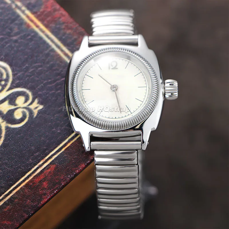 탄성 금속 스트랩 12mm 14mm 16mm 18mm 20mm 스테인레스 스틸 확장 시계 밴드 스포츠 교체 스트레치 팔찌 액세서리