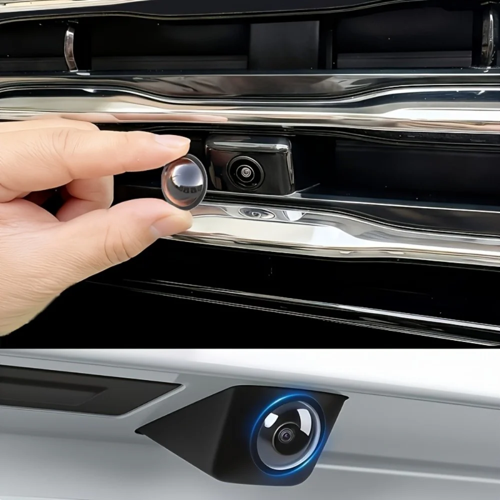 6/8PCS 360° Car Camera Protection Cover Reverse Image Lens Scratch Resistant Exterior Guard for General Motors Vehicles