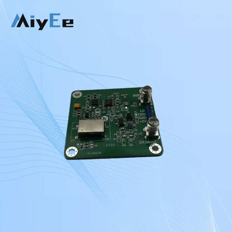 

Injection Phase-locked Crystal Oscillator 100MHz Low Phase Noise Frequency Multiplier Oscillator 10M Input and 100M Output