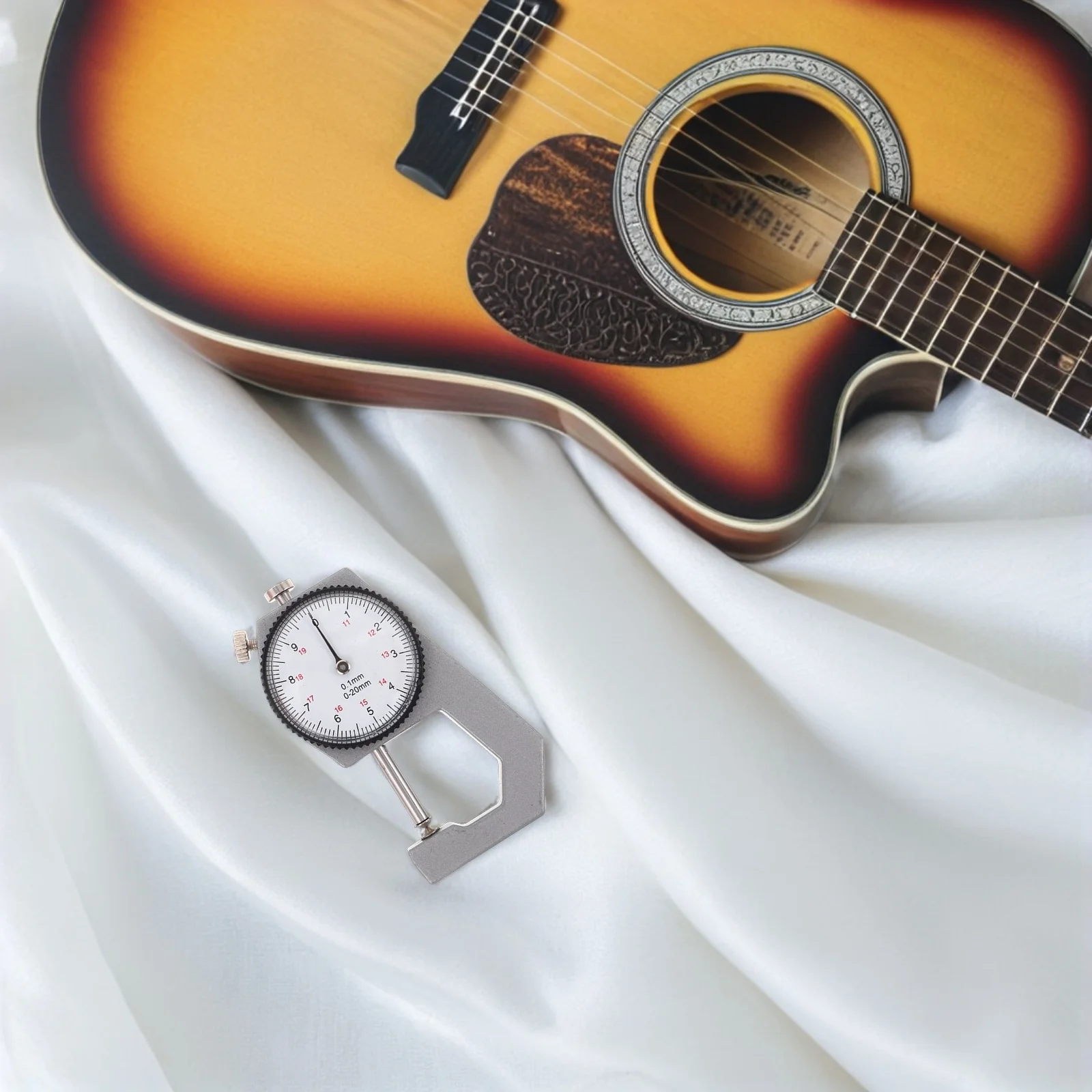 

Thickness Gauge Guitar Making Supply Manual Electronic Micrometer Depth Construction Measuring Tool